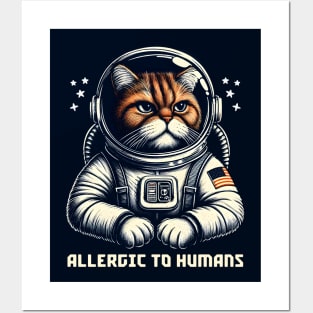 Allergic to Humans Posters and Art